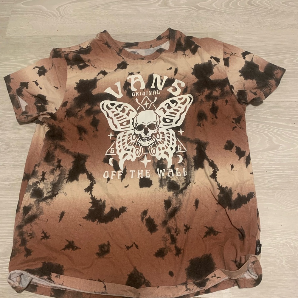 Vans Brown Tie-Dye T-Shirt